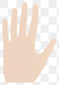 PNG  Illustration of a simple hand finger gesturing touching.