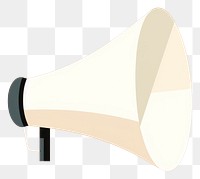 PNG  Illustration of a simple megaphone electronics technology shouting.