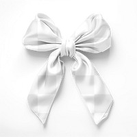 Ribbon bow png mockup, transparent design