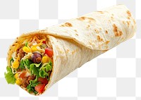 PNG  Burito burrito bread food.