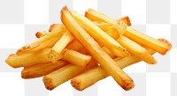 PNG  French potato fries food white background condiment.