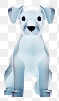 PNG  Dog icon figurine mammal animal.