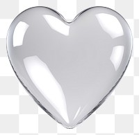 PNG  Heart shape transparent jewelry glass