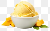 PNG A mango ice-cream dessert food 