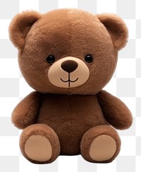 PNG Supercute little bear plush brown toy. AI generated Image by rawpixel.