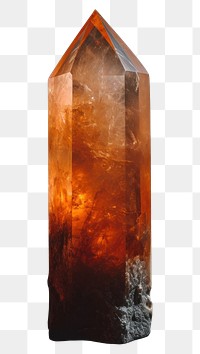 PNG Mineral crystal quartz gemstone.