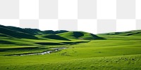 PNG Grassland sky landscape outdoors. AI generated Image by rawpixel.