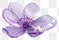 PNG Flower icon blossom jewelry purple