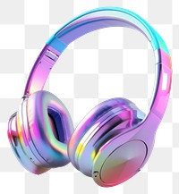 PNG  Headphone headphones headset white background.