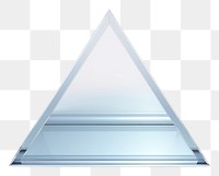 PNG Pyramid icon white background rectangle lighting.