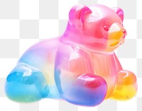 PNG  Jelly bear toy representation.