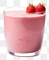 PNG  Strawberry smoothie fruit juice drink.