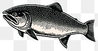PNG Animal trout fish black.