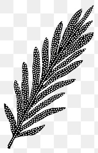 PNG Pattern plant leaf drawing.