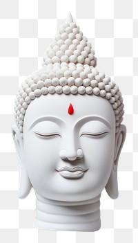 PNG Buddhism white background representation spirituality.