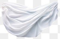 PNG White silk fabric textile white background simplicity.