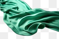 PNG Green silk fabric backgrounds textile white background.
