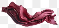 PNG Red wine textile petal silk.