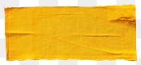 PNG Yellow cloth textile adhesive strip backgrounds white background blackboard. AI generated Image by rawpixel.