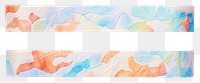 PNG  Abstract pattern adhesive strip white background accessories creativity. AI generated Image by rawpixel.