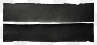 PNG  Black paper adhesive strip black white background accessories. AI generated Image by rawpixel.