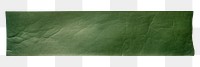 PNG Dark green paper adhesive strip leaf white background blackboard. AI generated Image by rawpixel.