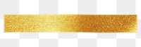 PNG Glossy Gold glitter adhesive strip gold white background celebration. AI generated Image by rawpixel.