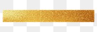 PNG Glossy Gold glitter adhesive strip gold white background rectangle. AI generated Image by rawpixel.