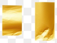 PNG  Glossy golden foil adhesive strip paper white background simplicity. AI generated Image by rawpixel.