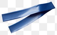 PNG  Glossy dark blue vinyl adhesive strip white background accessories simplicity. AI generated Image by rawpixel.