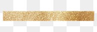 PNG Glossy light Gold glitter adhesive strip gold white background simplicity. AI generated Image by rawpixel.