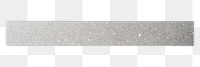 PNG Glossy Platinum glitter adhesive strip white background accessories simplicity. AI generated Image by rawpixel.