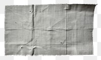 PNG  Grey cloth textile adhesive strip backgrounds white linen. AI generated Image by rawpixel.