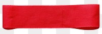 PNG Red clothtape adhesive strip white background accessories accessory. AI generated Image by rawpixel.