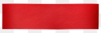 PNG Red paper adhesive strip backgrounds red  