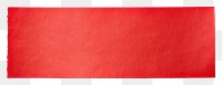 PNG Red paper adhesive strip red white background accessories. AI generated Image by rawpixel.