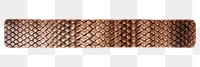 PNG Snake pattern adhesive strip belt white background bling-bling. AI generated Image by rawpixel.