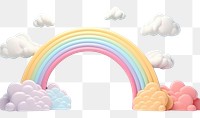 PNG  Rainbow nature cloud architecture.