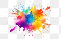 PNG  Rainbow backgrounds painting white background