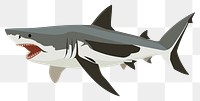 PNG Shark with open mouth shark animal fish.