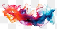 PNG Abstract colour backgrounds smoke creativity. AI generated Image by rawpixel.