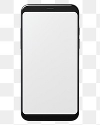 PNG Photo Smartphone white background electronics technology.
