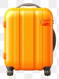 PNG Summer 3d realistic render vector icon Suitcase suitcase luggage furniture.