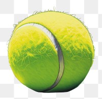 PNG Tennis sports ball sphere.