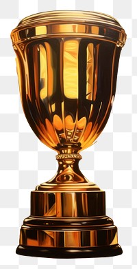 PNG Trophy achievement chandelier drinkware.