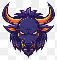 PNG Yak bull logo gaming buffalo animal mammal.