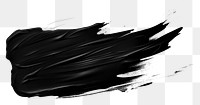 PNG Black and white flat paint brush stroke white background splattered monochrome.
