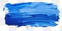 PNG Cornflower blue flat paint brush stroke backgrounds white background splattered.