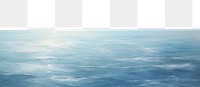 PNG Sea sunlight outdoors painting horizon. 