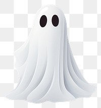 PNG  A ghost white white background representation. AI generated Image by rawpixel.